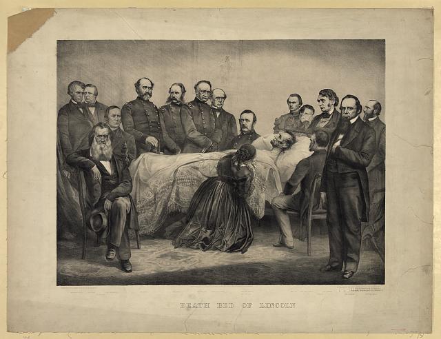 Death Bed of Lincoln