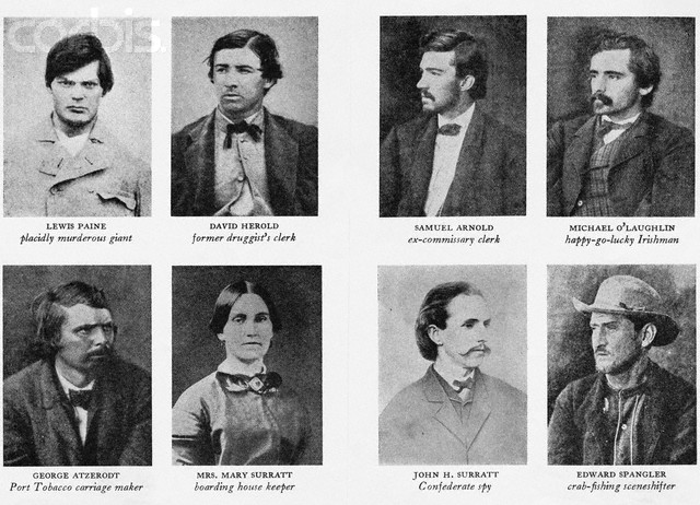 Eight of Lincoln Assassination Conspirators