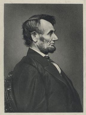 Taken by Alexander Gardner on February 9, 1864. This photograph would serve as the image that engraver Victor David Brenner would use to create the bas relief of Lincoln used on the penny.