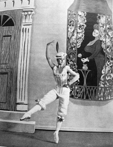 Margot Fonteyn in the Polka from Ashton's Facade, 1940. Fonteyn was the principal dancer of the Royal Ballet Company for 20 years.
