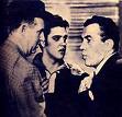 Ed Sullivan, Colonel Tom Parker, and Elvis