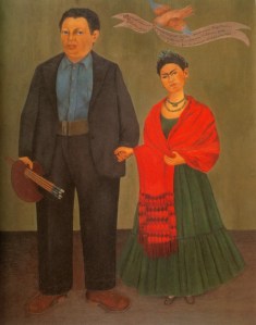 "Frida and Diego Rivera" by Frida Kahlo, 1931