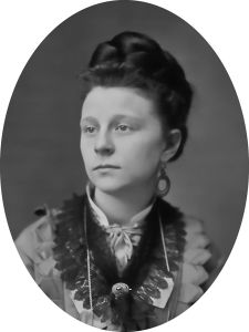 Clara Harris photographed by Mathew Brady, ca. 1860-68.  