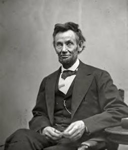 Abraham Lincoln, February 5, 1865. He would live less than 3 more months.