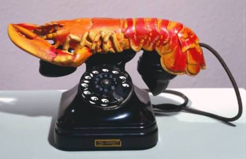 "Lobster Telephone," by Salvador Dali, 1936