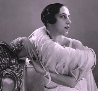 Italian-born fashion designer Elsa Schiaparelli in the 1930s