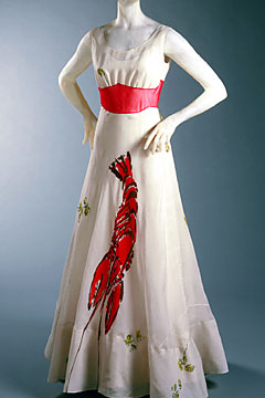 The Lobster Dress by Elsa Schiaparelli