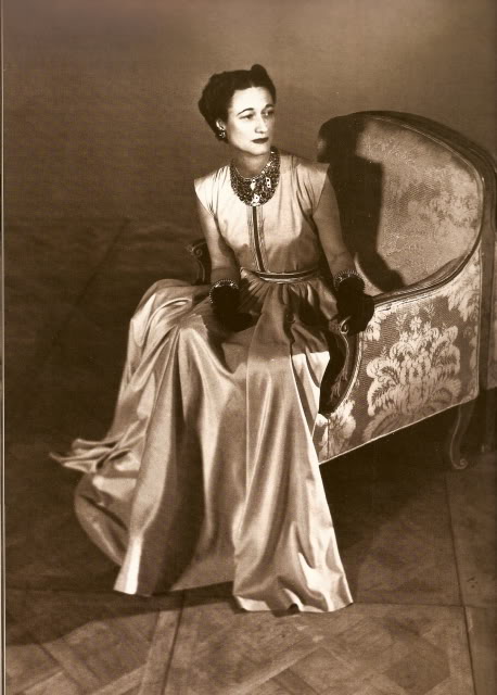 The Duchess of Windsor filled her empty life by buying expensive clothes and getting the Duke to buy her costly jewels. She was always immaculately dressed and never casual. In 1935, she made the Paris Couture best-dressed list and remained there for 40 years. 