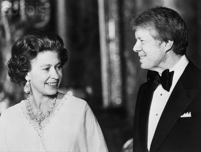 The Queen with President Jimmy Carter in 1977