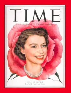 TIME magazine's 1952 Woman of the Year: Queen Elizabeth II of England (Jan. 5, 1953 cover)