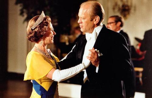 The Queen with President Gerald Ford in 1976
