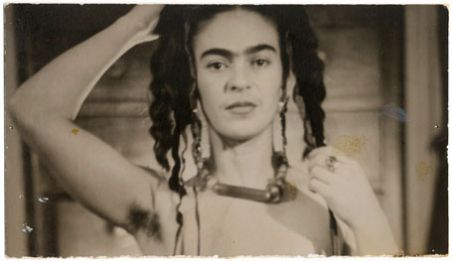 Frida Kahlo photographed by New York art dealer, Julien Levy (1938)