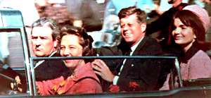 JFK motorcade with Connallys