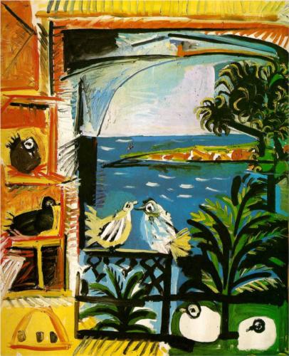 Image 4 Studio (Pigeons) (Velazquez) 1957 at Cannes
