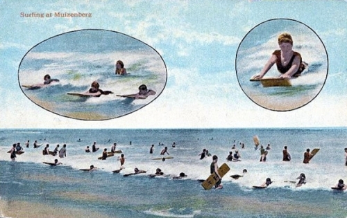 Surf Bathing at Muizenberg ca. 1929
