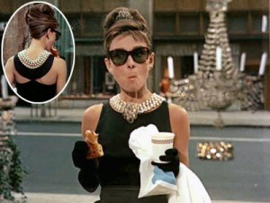 Audrey Hepburn as Holly Golightly in 1961 film, Breakfast at Tiffany's