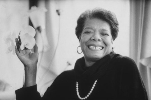 Maya Angelou (Undated photo)
